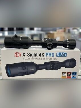 X-Sight 4K Pro 5-20x Smart HD Day/Night Riflescope - Black new in box sealed